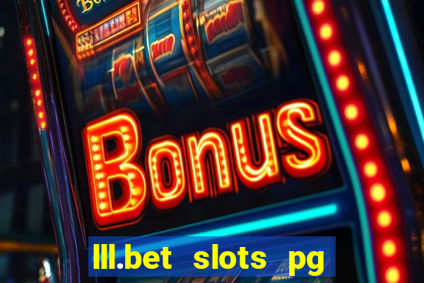 lll.bet slots pg online games